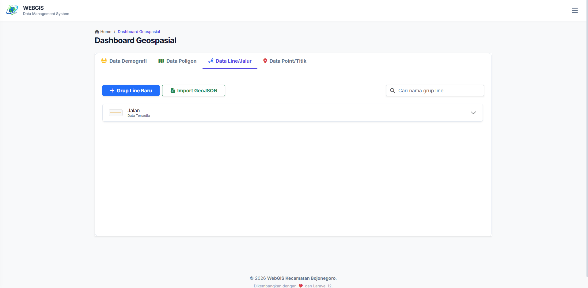 WebGIS Kecamatan Bojonegoro 9
